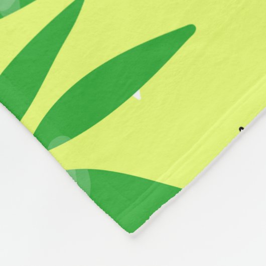 Summer Watermelon Branches Seeds Bright Tropical Fleecedecke (Ecke)