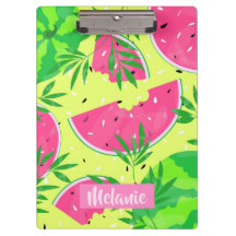 Summer Watermelon Branches Tropical Personalisiert