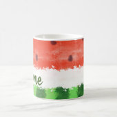 Summer Watermelon Design Coffee Tasse Cup (Mittel)