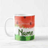Summer Watermelon Design Coffee Tasse Cup (Links)