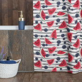 Summer Watermelon Duschvorhang