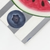 Summer Watermelon Fleecedecke (Ecke)