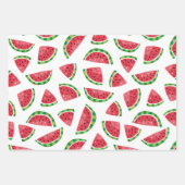 Summer Watermelon Fruchtwrapping Paper Set 3 Geschenkpapier Set (Vorderseite)
