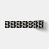 Summer Watermelon Geometrische Formen Frucht Ripsband (Vorderseite)