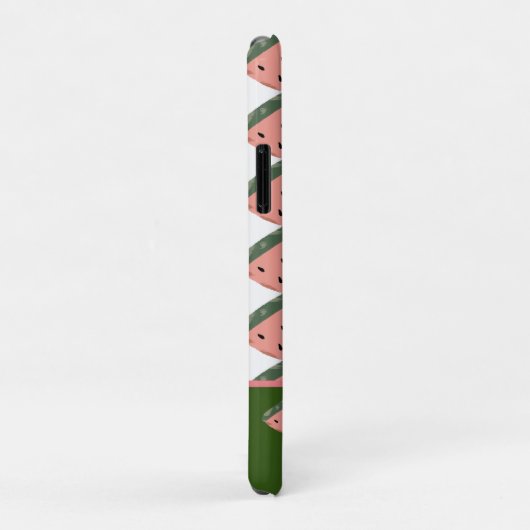 Summer Watermelon Illustration Muster Monogramm Case-Mate iPhone Hülle (Hinten/Rechts)
