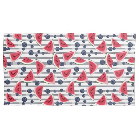 Summer Watermelon Kissenbezug (Vorderseite-Links)