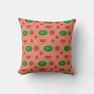 Summer Watermelon Pattern Kissen