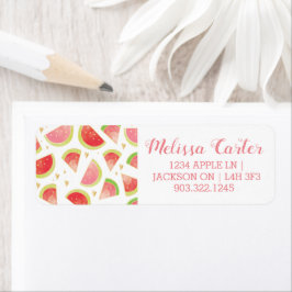 Summer Watermelon Slices & Gold Herzdesign