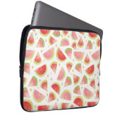Summer Watermelon Slices & Gold Herzdesign Laptopschutzhülle (Vorne Rechts)