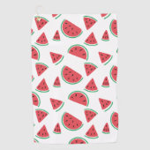 Summer Watermelon Slices Pattern Golfhandtuch (Vorderseite)