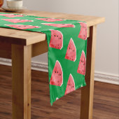 Summer Watermelon Slices Pattern Kurzer Tischläufer (Beispiel)
