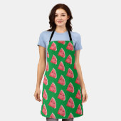 Summer Watermelon Slices Pattern Schürze (Getragen)