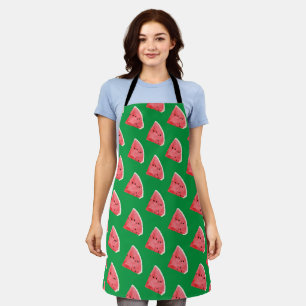 Summer Watermelon Slices Pattern Schürze