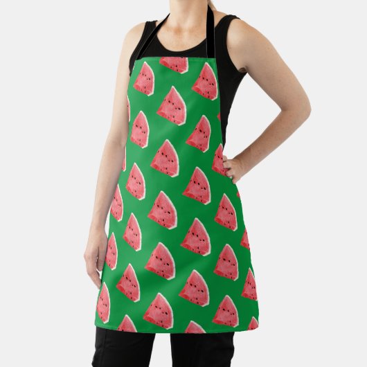 Summer Watermelon Slices Pattern Schürze (InSitu)
