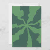 Summer Watermelon Sweet Melon Baby Dusche Einladung (Rückseite)