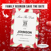 Summer Watermelon Theme Family Wiedersehen Save The Date