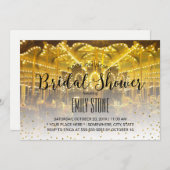 Summer Wedding Merry Go Runde Modernes Brautparty Einladung (Vorne/Hinten)