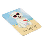 Summer Westie Magnet (Rechte Seite)