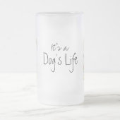 Summer Westie Mattglas Bierglas (Mittel)