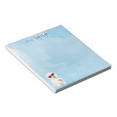 Summer Westie Notizblock (angewinkelt)