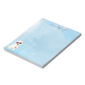 Summer Westie Notizblock (Rotiert)