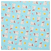 Summer Westie Stoff (Muster)