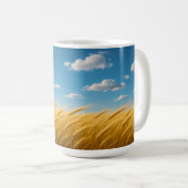 Summer Wheat & Blue Sky Kaffeetasse (VorderseiteRechts)