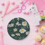 Summer White Daisy Meadow Pappteller (Party)