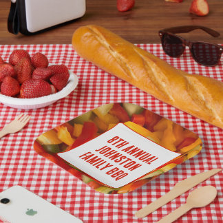 Summer Wiedersehen Vibranly Foto GRILLEN Family Pi Pappteller