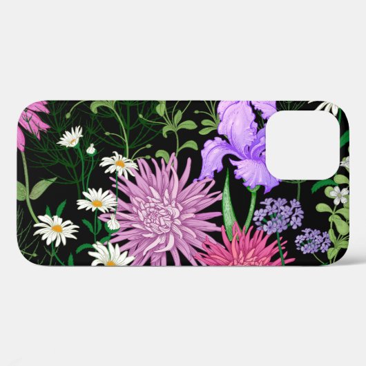 Summer Wild Blume Nahtlose Sketch Case-Mate iPhone Hülle (Rückseite (Horizontal))