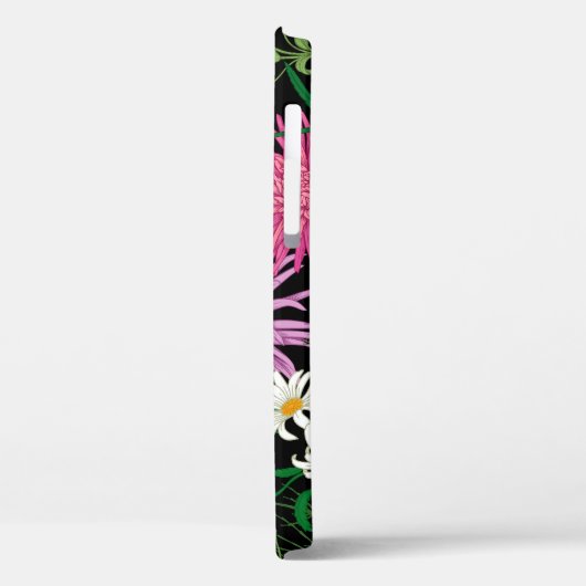 Summer Wild Blume Nahtlose Sketch Case-Mate iPhone Hülle (Rückseite / Links)