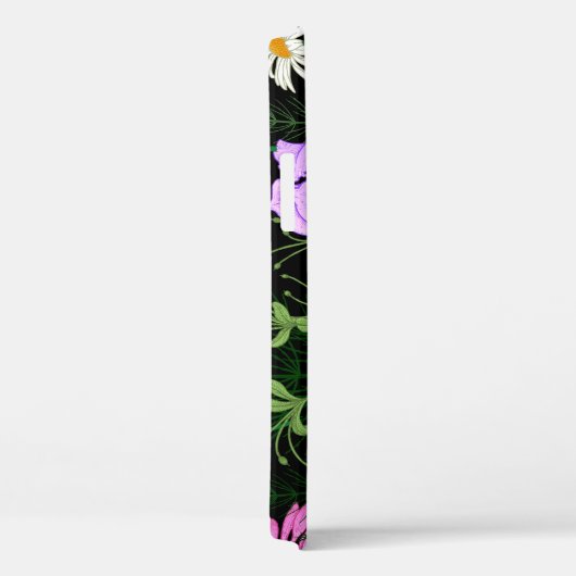 Summer Wild Blume Nahtlose Sketch Case-Mate iPhone Hülle (Rückseite / Rechts)