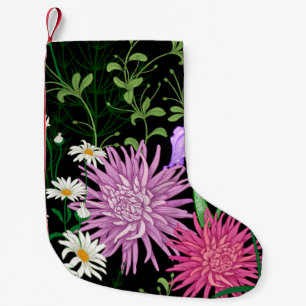 Summer Wild Blume Nahtlose Sketch Kleiner Weihnachtsstrumpf