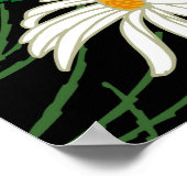 Summer Wild Blume Nahtlose Sketch Poster (Ecke)