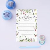 Summer Wildblume Babydusche Kinderbetreuung Flyer (Einzeln)