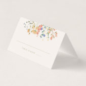 Summer Wildblume Boho Wedding (Rückseite)