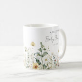 Summer Wildblume Field Baby Dusche Gefallen Kaffeetasse (VorderseiteRechts)