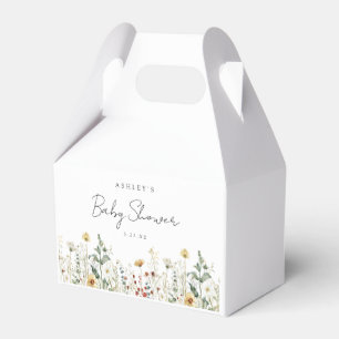 Summer Wildblume Field Baby Dusche Geschenkschachtel