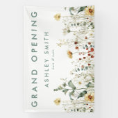 Summer Wildblume Field Grand Opening Banner (Vertikal)