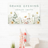 Summer Wildblume Field Grand Opening Banner (InSitu)