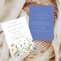 Summer Wildblume Garden All-in-One Hochzeit