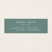 Summer-Wildblume-Mehrfach-Earlycard (Rückseite)