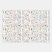 Summer Wildblume Pattern Geschenkpapier Set (Vorderseite)