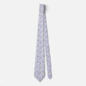 Summer Wildblume Pattern Neck Tie Krawatte (Vorderseite)