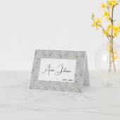 Summer Wildblumen Beileid Vielen Dank Karte (Gelbe Blume)