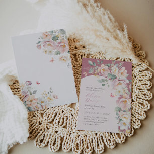 Summer Wildblumen Bridal Dusche Einladung