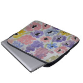 Summer Wildblumen Electronics Bag Laptopschutzhülle (Vorne Knopf)
