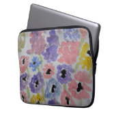 Summer Wildblumen Electronics Bag Laptopschutzhülle (Vorderseite Links)