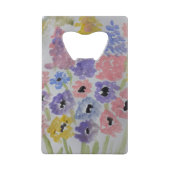 Summer Wildblumen Flaschenöffner (Vorderseite)