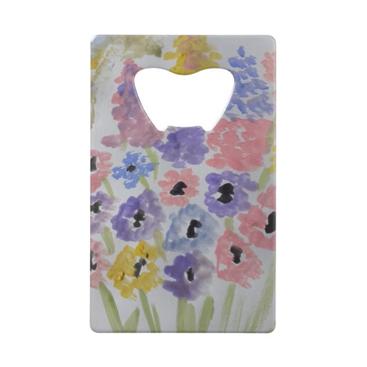 Summer Wildblumen Flaschenöffner (Rückseite)